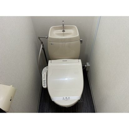 南柏パインヒル1号棟のトイレ|落ち着いたトイレです