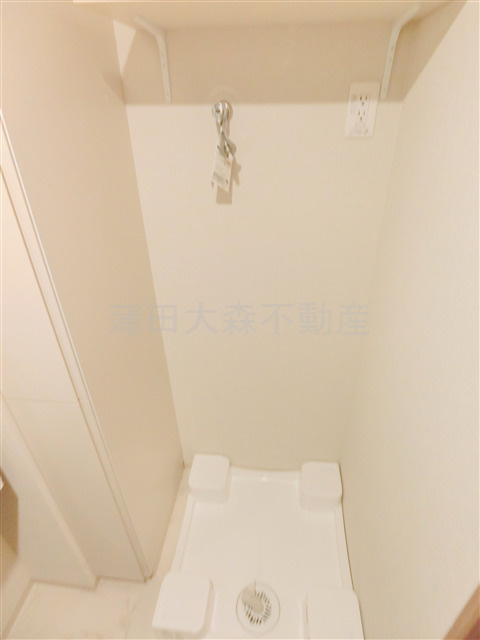 ルネサンスコート蒲田の設備|洗濯機置き場