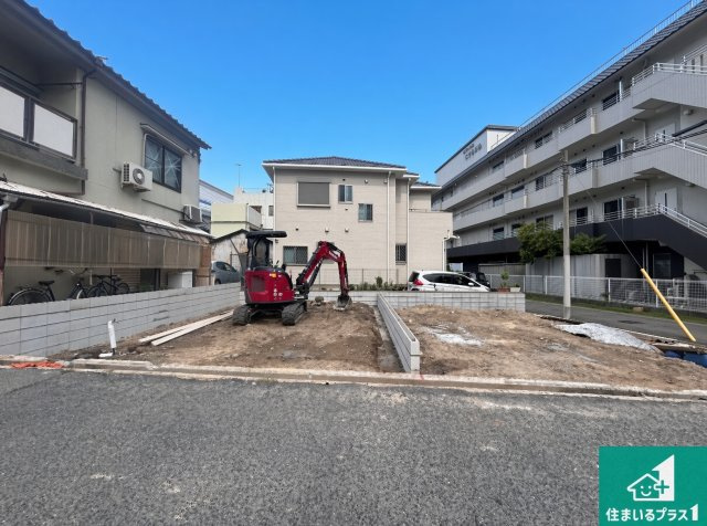 神戸市東灘区魚崎南町　新築一戸建ての外観|現在建築中！落ち着いた街並みで新生活を始めることが出来そう！周辺の物件も併せてご紹介させて頂きます！