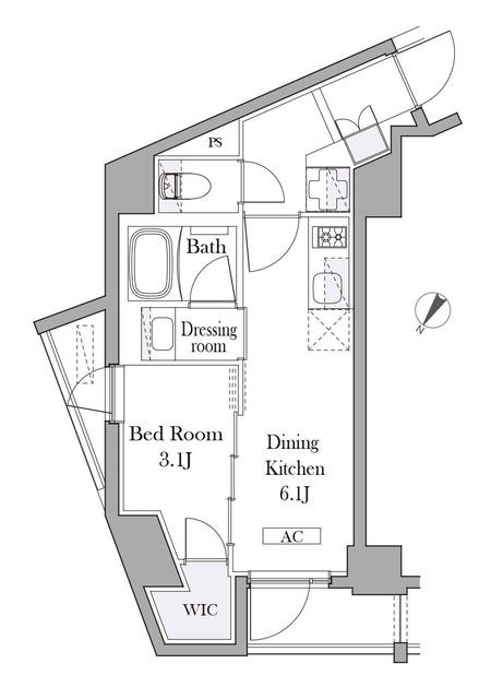 イプセ目黒中町の間取り