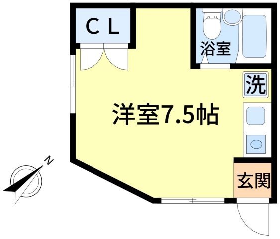 コーポケイの間取り