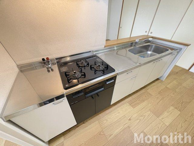 サンヴァリエ津久野７号棟のキッチン