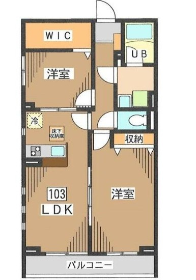 FLEX412の間取り