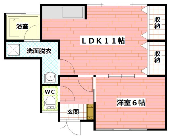 第一寺田荘の間取り