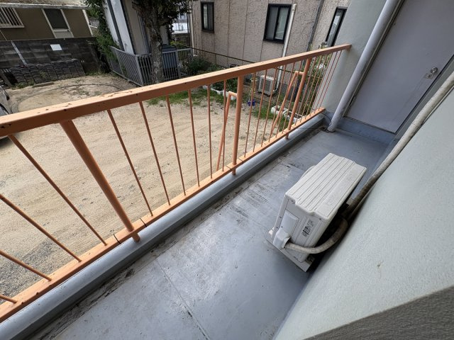 ルネ津島のバルコニー