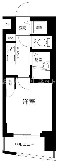 スカイコート後楽園ＥＡＳＴ【おとり物件なし】#学生・社会人にオススメ！初期費用分割払いOK！の間取り
