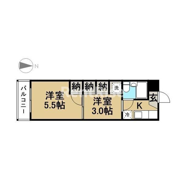 ガーデンハイツ神山の間取り