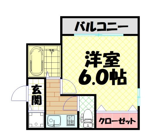 【間取り】 | プレサンス西心斎橋