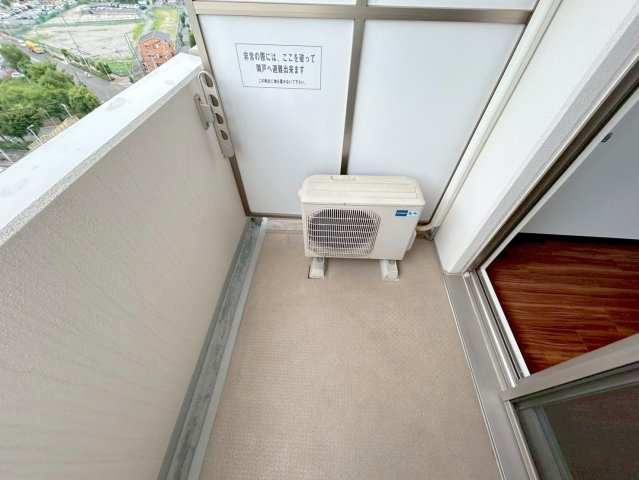 グレンパーク新大阪Ⅱのバルコニー