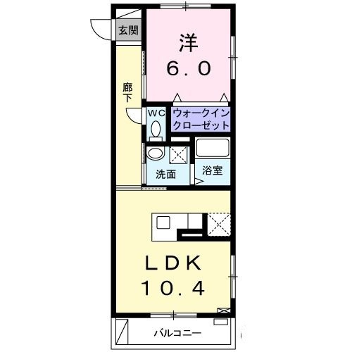 サンヴェルドの間取り|間取りです。