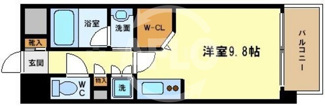 レジデンス本町靭公園の間取り|レジディア靭公園　間取り