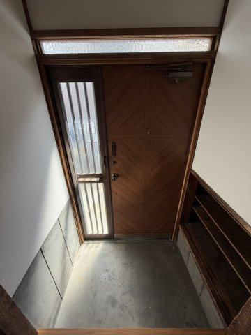 荏原４丁目住宅の玄関|落ち着いた玄関です