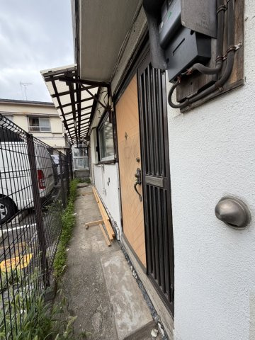 荏原４丁目住宅のエントランス|ゆとりのあるエントランスです