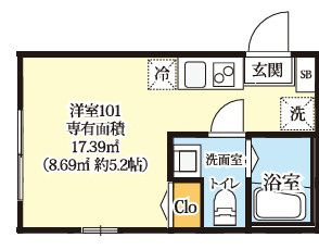 【間取り】 | ルミナス生田