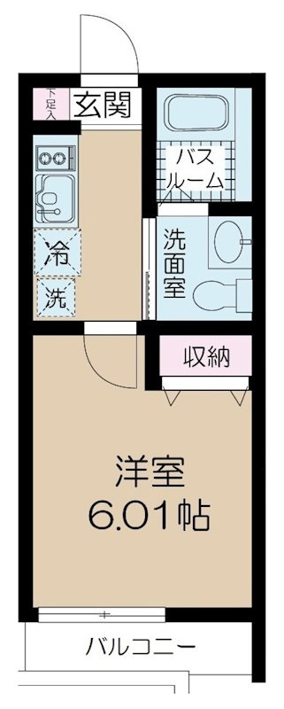 NSGATE五反野two の間取り