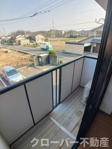 パレットタウン山端Ⅰのバルコニー