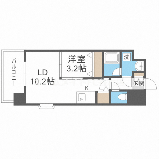 【間取り】 | パークレジデンス江坂