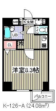 グランヴィラ・サン(K-126)の間取り