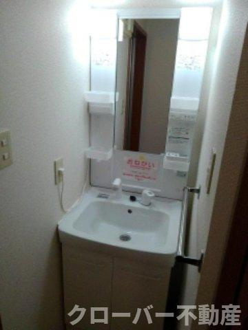 ブリッジ弐番館の洗面所