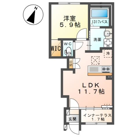 シリウスⅢの間取り