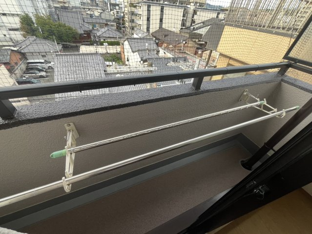 アンピール伏見桃山のバルコニー