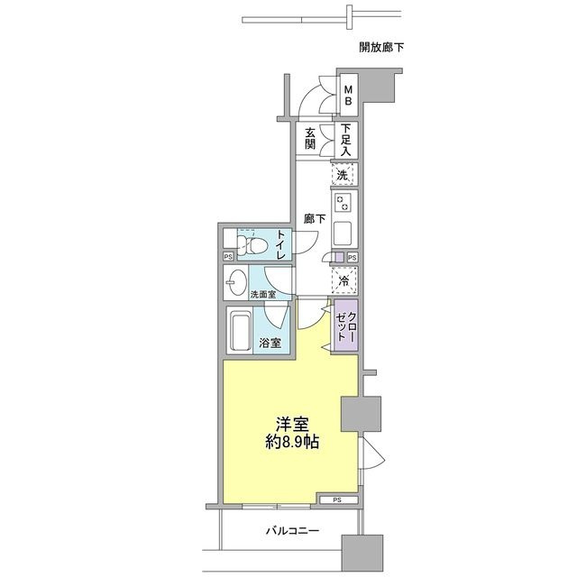 プラティーク三軒茶屋の間取り|間取りです。
