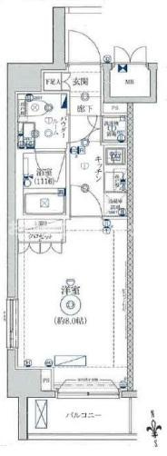 セジョリ蒲田イースト【おとり物件なし】#学生・社会人にオススメ！初期費用分割払いOK！の間取り