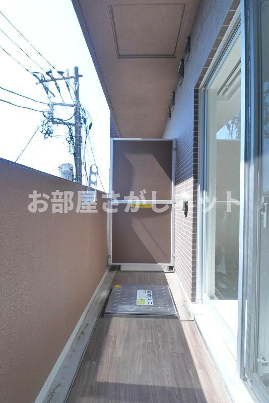 シーネクス王子【おとり物件なし】#学生・社会人にオススメ！初期費用分割払いOK！のバルコニー
