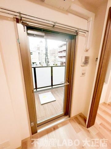エステムコート難波ＷＥＳＴ−ＳＩＤＥIXレデントのバルコニー