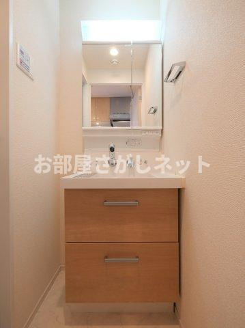 ハーモニーレジデンス東京アーバンスクエア#002【おとり物件なし】#学生・社会人にオススメ！の独立洗面台