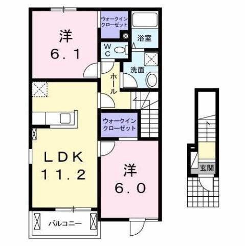 フリーデの間取り
