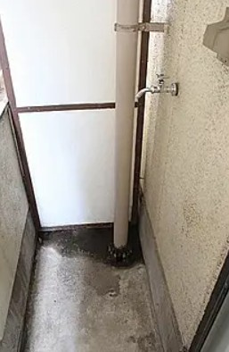 第一ジュネス倉田のバルコニー