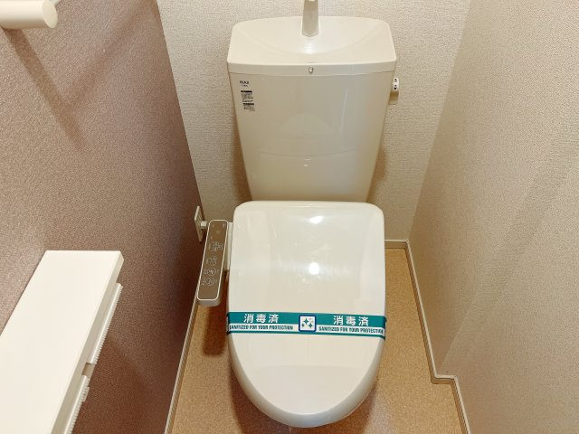 メゾン・シュシュⅡのトイレ|もちろん、ウォシュレット付き◎