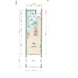 【間取り】 | プレール・ドゥーク門前仲町 | 間取りです。