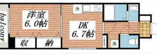 【間取り】 | 橘ビル | 間取りです。