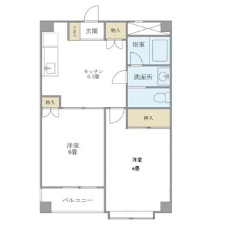 【間取り】 | パヴィヨン・ブラン | 間取りです。