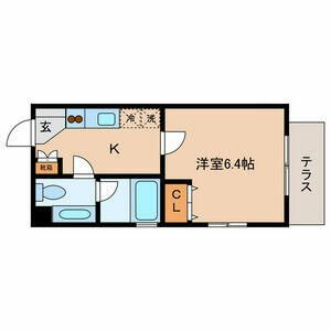ＭＥＴＲＯ．Ｓ．Ｊ．Ｋの間取り|間取りです。