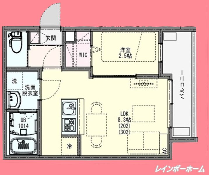 KLEIS高砂の間取り