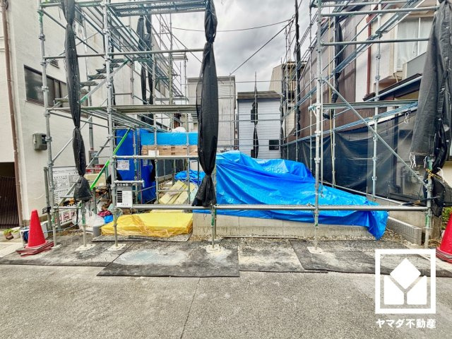 宇治市大久保町　1期の外観|9月6日　現地写真更新