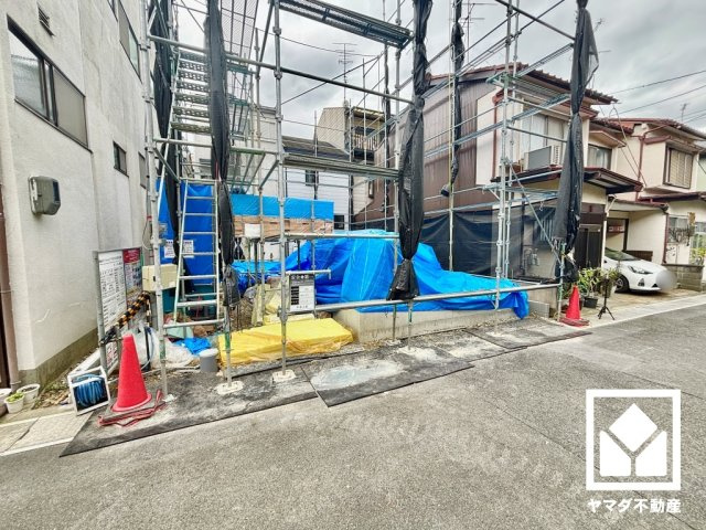宇治市大久保町　1期の外観|9月6日　現地写真更新