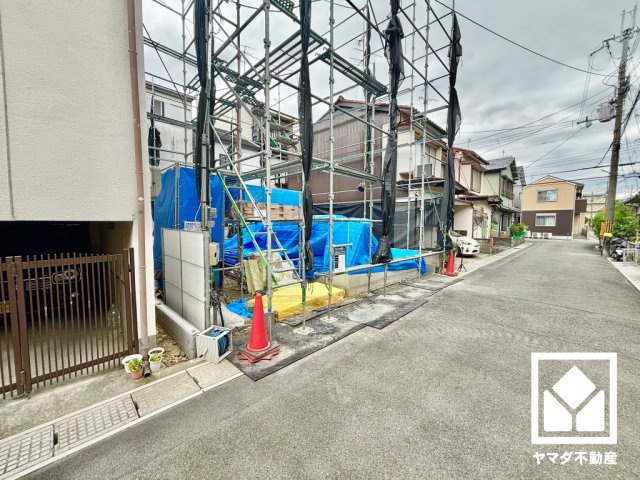 宇治市大久保町　1期の外観|9月6日　現地写真更新