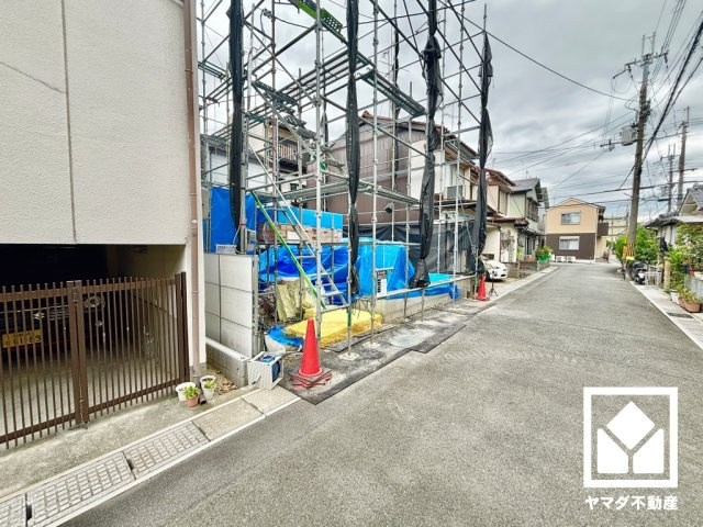 宇治市大久保町　1期の外観|9月6日　現地写真更新