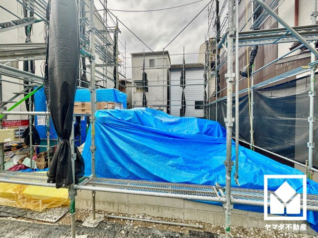 宇治市大久保町　1期の外観|9月6日　現地写真更新