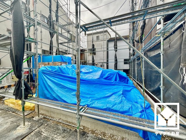 宇治市大久保町　1期の外観|9月6日　現地写真更新