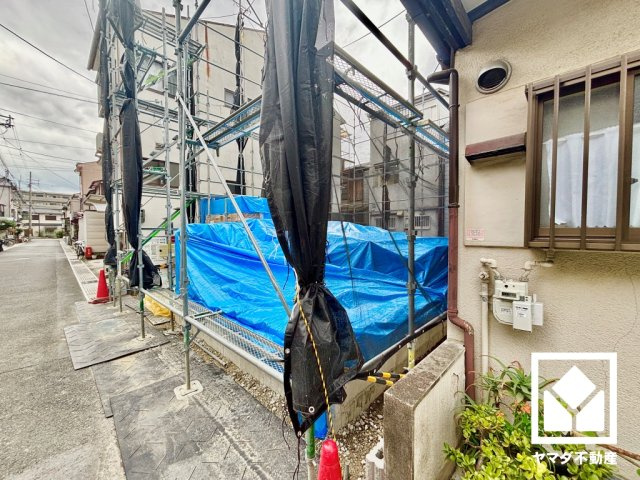 宇治市大久保町　1期の外観|9月6日　現地写真更新