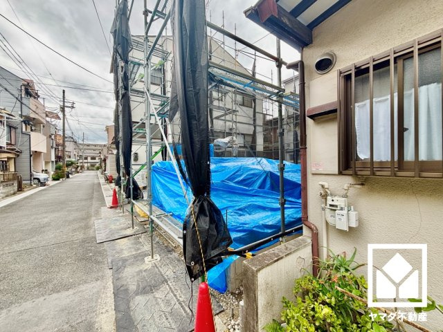宇治市大久保町　1期の外観|9月6日　現地写真更新