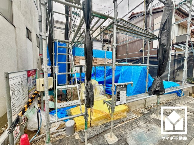 宇治市大久保町　1期の外観|9月6日　現地写真更新