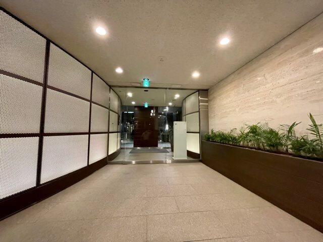 レジディアタワー麻布十番のエントランス
