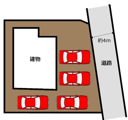 中古戸建　富士市大淵Rの区画図|

