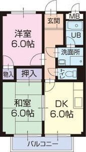 Surplus雨池Ⅰ　　刈谷市近郊の賃貸はクラスホーム刈谷店の間取り